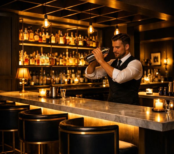 Stock Speakeasy Bar Photo