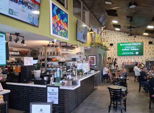 The whimsical and fun interior at Social Cafe and Play Lounge