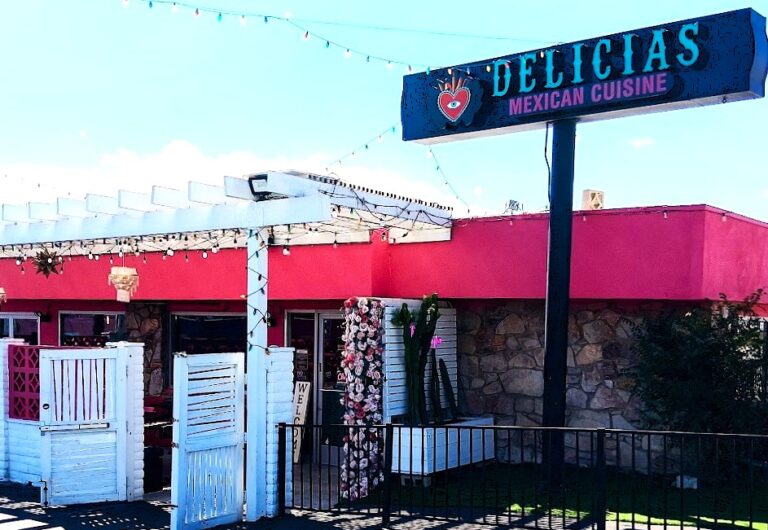 Exterior of Delicias Mexican Cuisine on Pierson in Desert Hot Springs